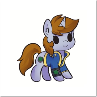 Fallout Equestria Chibi Lil Pip Posters and Art